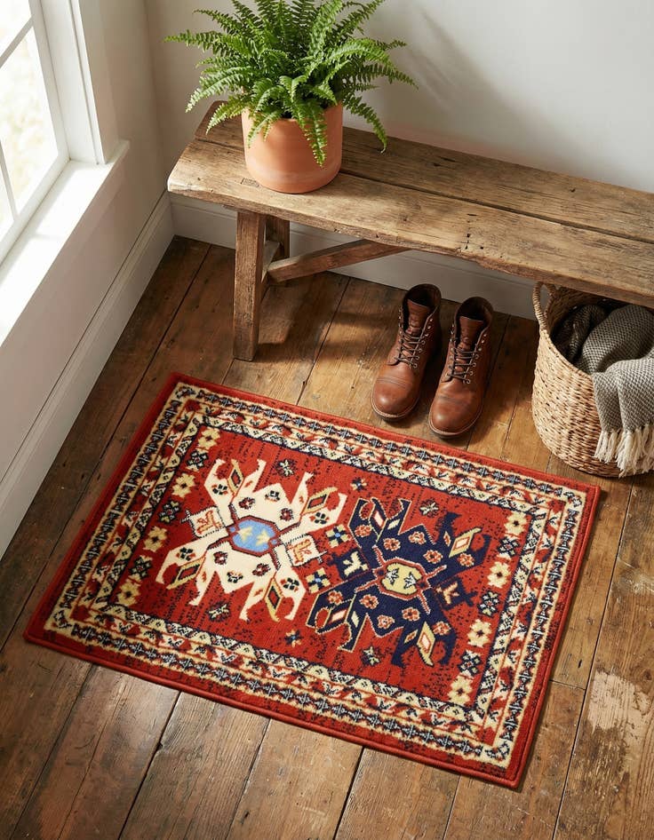 Detail image of 2' x 3' Heriz Design Rug