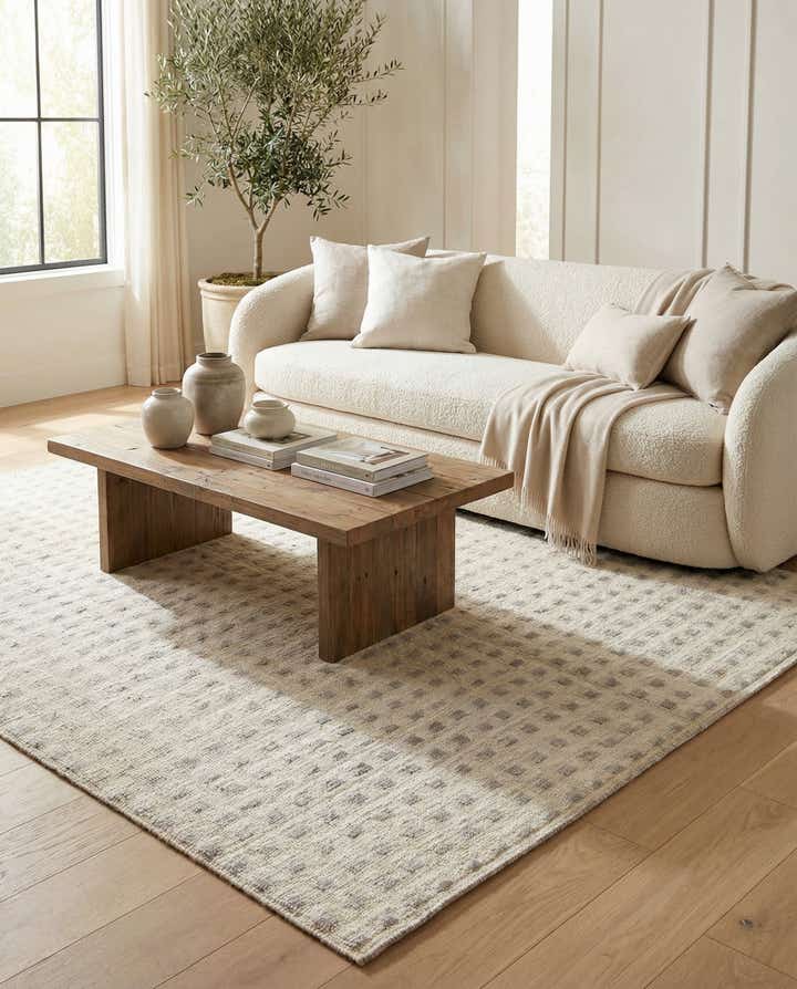 8' 5 x 10' 2 Hand Knotted Moroccan Wool Rug