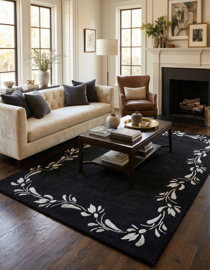 Detail image of 4' 2 x 6' 1 Darya Rug