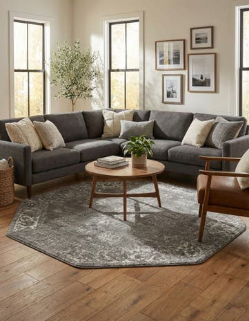 7' 10 x 7' 10 Monte Carlo Octagon Rug