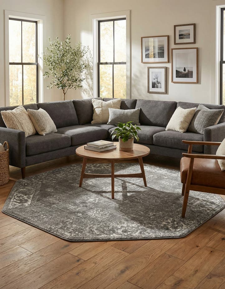 7' 10 x 7' 10 Monte Carlo Octagon Rug