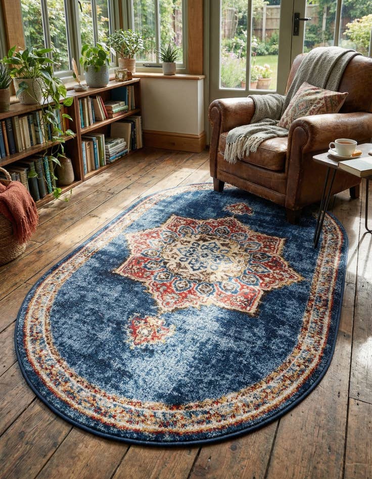 Detail image of  3' 3 x 5' 3 Eden Oval Rug