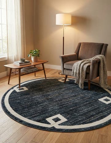 Jill Zarin 5' 3 x 5' 3 Uptown Lenox Hill Round Rug