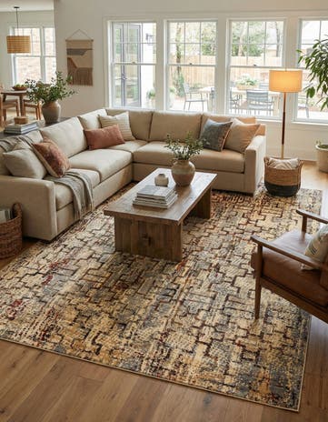 9' x 12' Saturn Rug