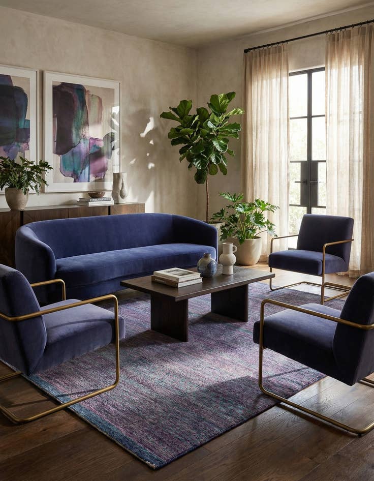 Detail image of  4' x 6' 2 Juma Wool Rug