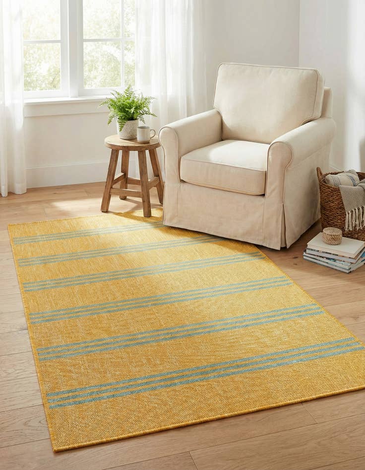 Detail image of 3' x 5' 3 Easy-Clean Jill Zarin Anguilla Indoor / Outdoor Rug
