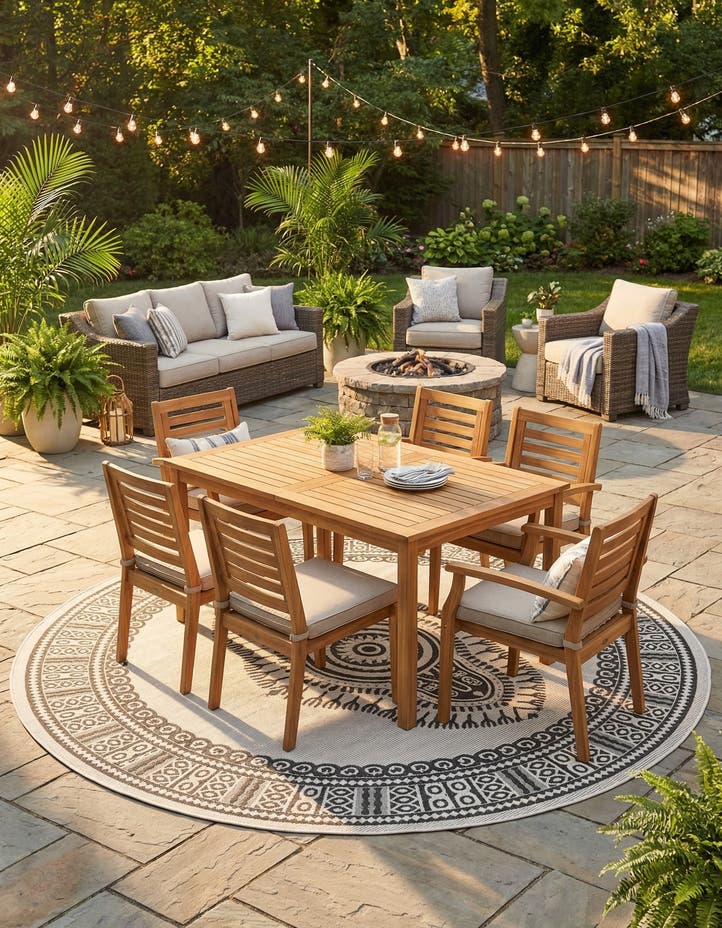 10' x 10' Easy-Clean Traditional Indoor / Ou...