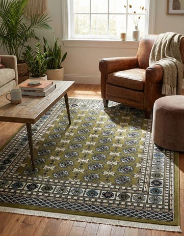4' x 6' Nain Design Rug