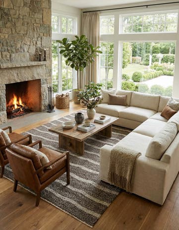 9' 4 x 11' 7 Hand Knotted Darya Wool Rug