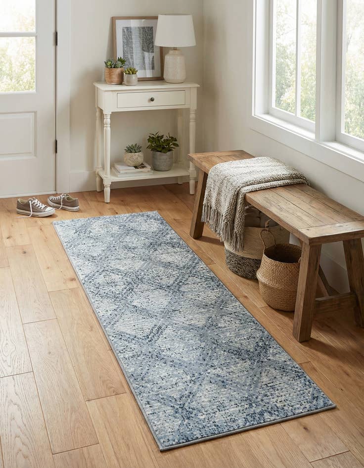 Detail image of 2' x 6' Kamala Washable Runner Rug