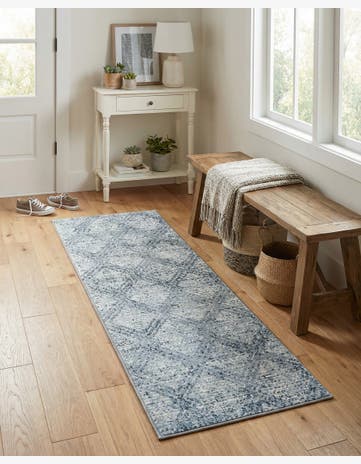 2' x 6' Kamala Washable Runner Rug
