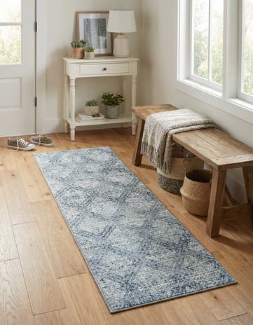 2' x 6' Kamala Washable Runner Rug