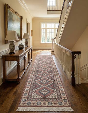 3' 1 x 11' Hand Knotted Shirvan Wool Runner Rug