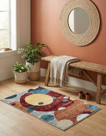 2' x 3' 1 Kamala Washable Rug