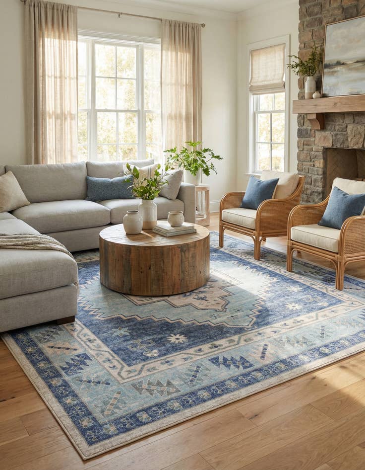 Detail image of  12' x 12' Whitney Square Rug