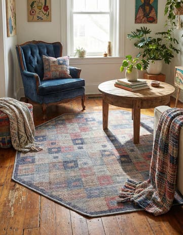 Washable Sisu Octagon Rug