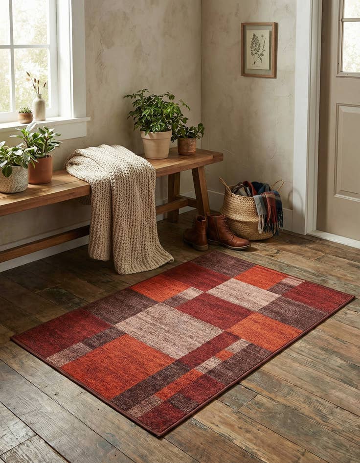 Detail image of  2' x 3' Harvest Washable Rug