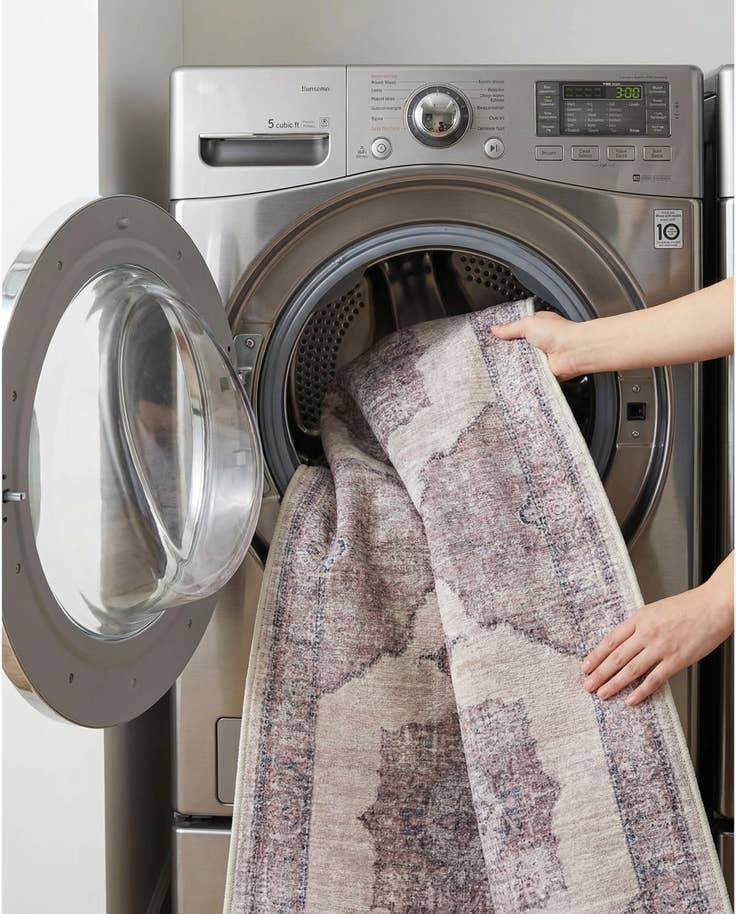 Detail image of 2' 7 x 19' 8 Washable Mangata Runner Rug