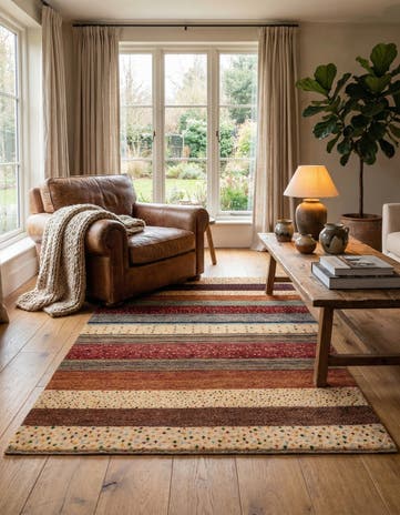 4' x 5' 11 Gabbeh Rug