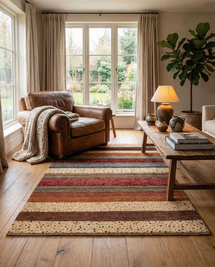 4' x 5' 11 Gabbeh Rug