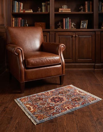 2' 1 x 3' 1 Hand Knotted Mamluk Ziegler Rug