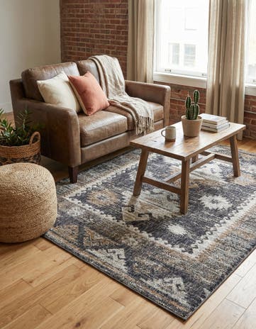 4' x 6' Eco Southwestern Rug