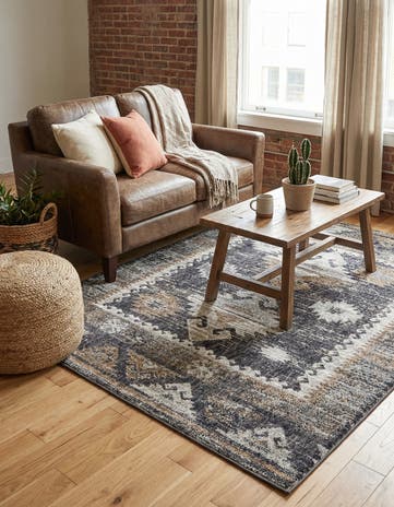 4' x 6' Eco Southwestern Rug