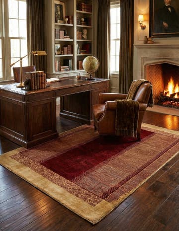 4' 7 x 6' 7 Juma Wool Rug