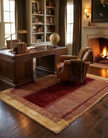 4' 7 x 6' 7 Juma Wool Rug