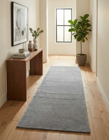 2' 10 x 6' 3 Hand Knotted Nepal Wool Runner Rug