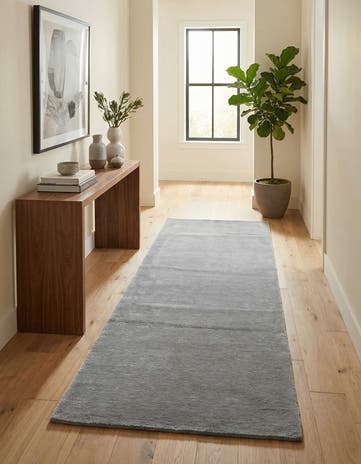 2' 10 x 6' 3 Hand Knotted Nepal Wool Runner Rug