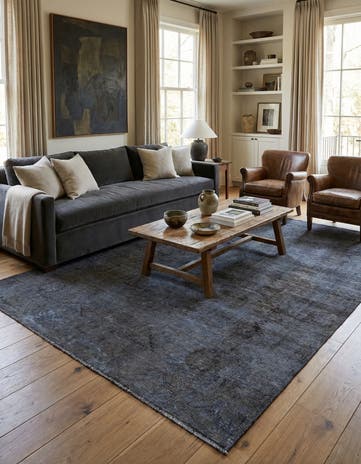 6' x 9' 10 Hand Knotted Ultra Vintage Persian Wool Rug