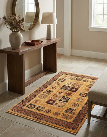 3' 7 x 4' 11 Kashkuli Wool Rug