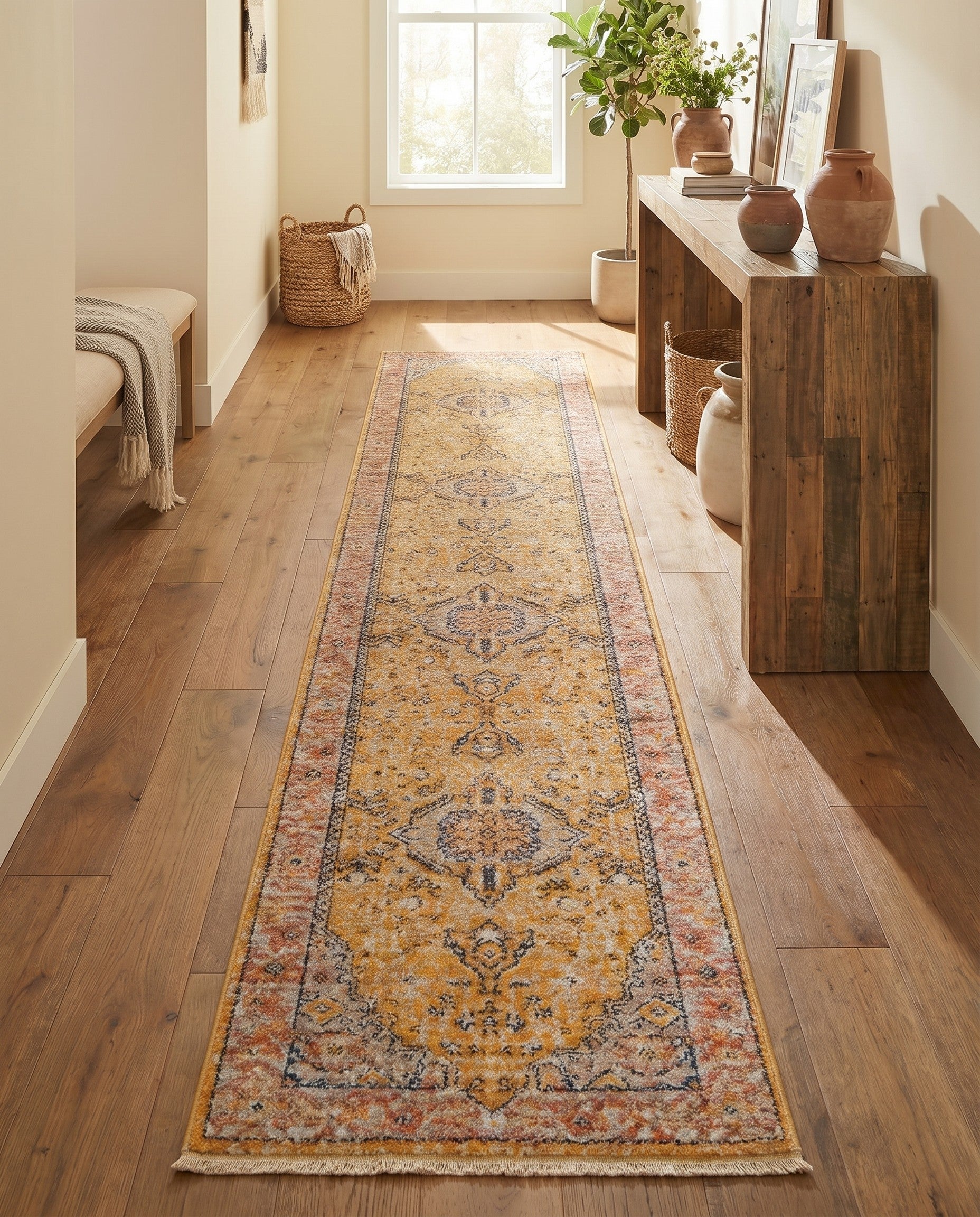 Yellow Lola Runner Rug