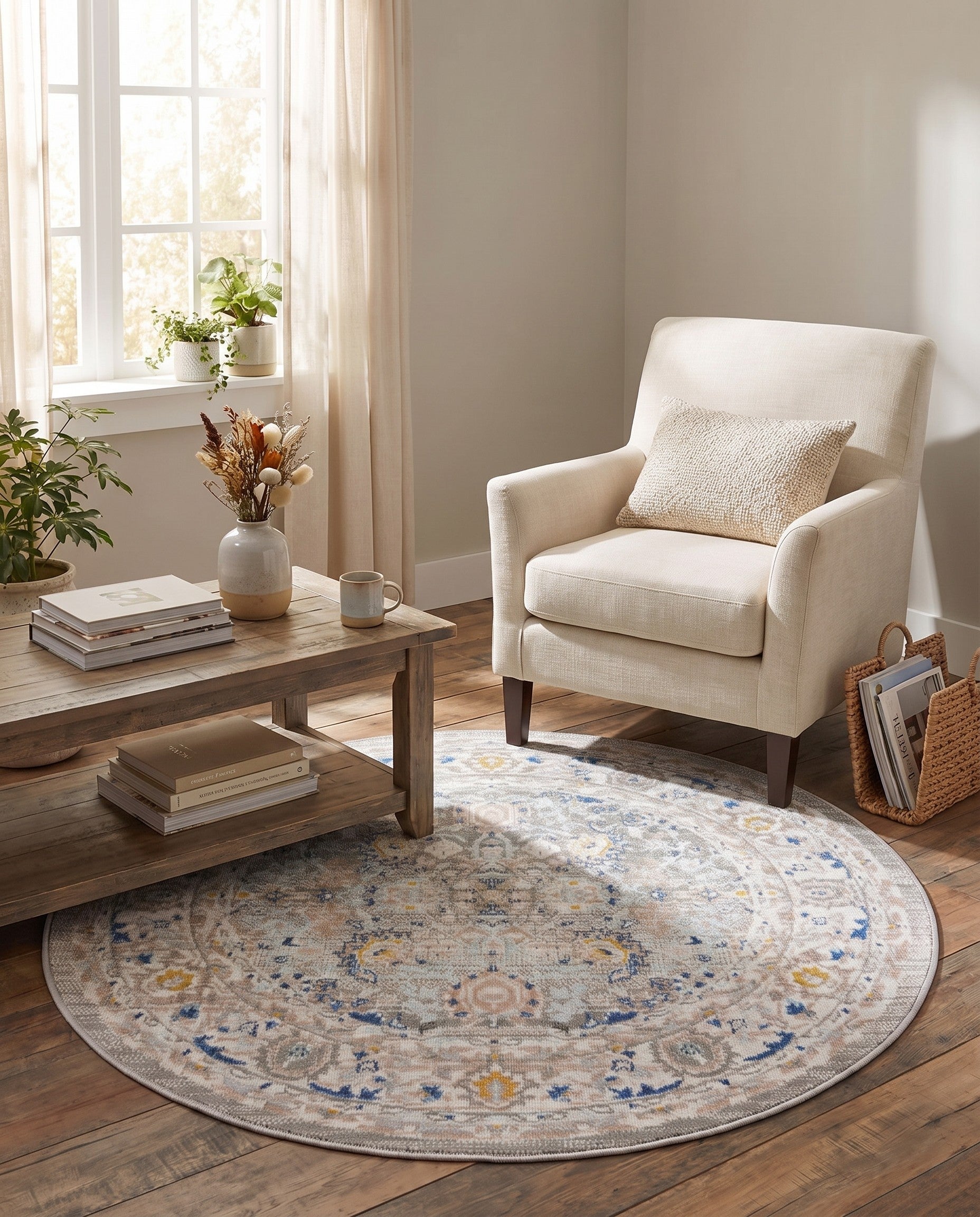 3' 3 x 3' 3 Whitney Round Rug
