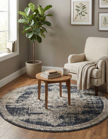 4' x 4' Eliza Round Rug