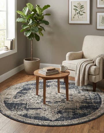 4' x 4' Eliza Round Rug