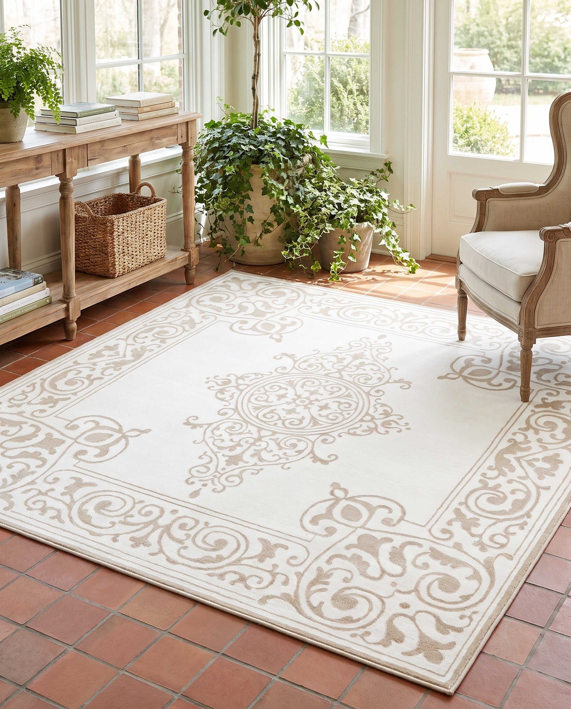 7' 10 x 7' 10 Hermitage Square Rug