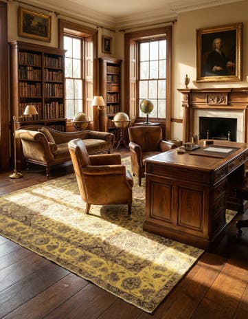 7' 9 x 11' 7 Hand Knotted Vintage Royal Persian Wool Rug