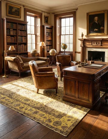7' 9 x 11' 7 Hand Knotted Vintage Royal Persian Wool Rug