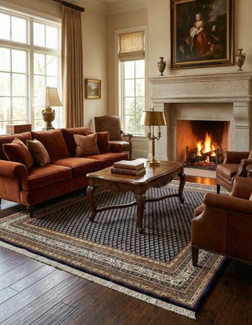 6' 7 x 6' 7 Mir Square Rug