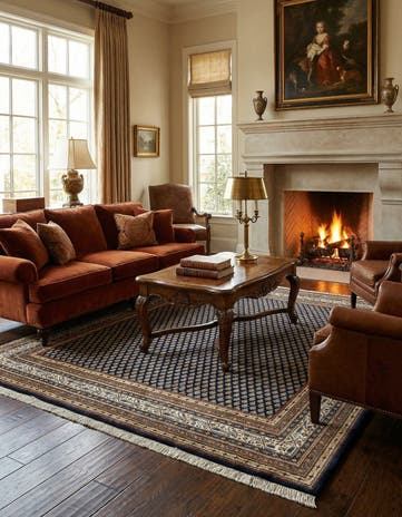 6' 7 x 6' 7 Mir Square Rug