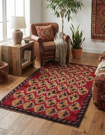 2' 10 x 4' 6 Hand Knotted Balouch Persian Wool Rug