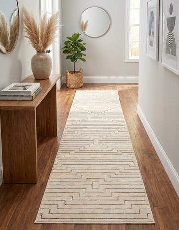 2' 7 x 12' Vogue Geo Runner Rug
