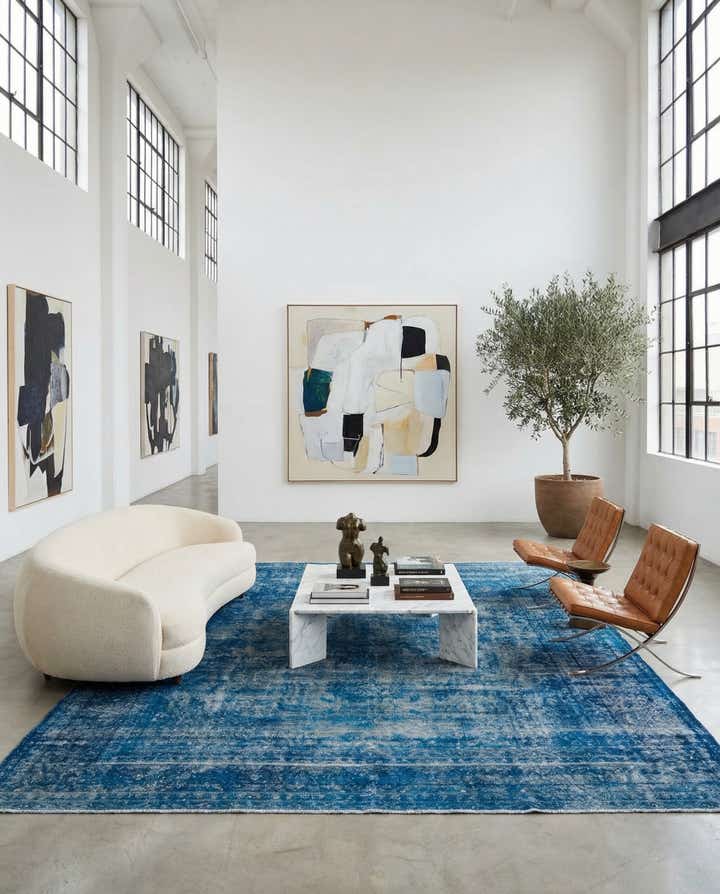 9' 9 x 12' 11 Vintage Royal Wool Rug