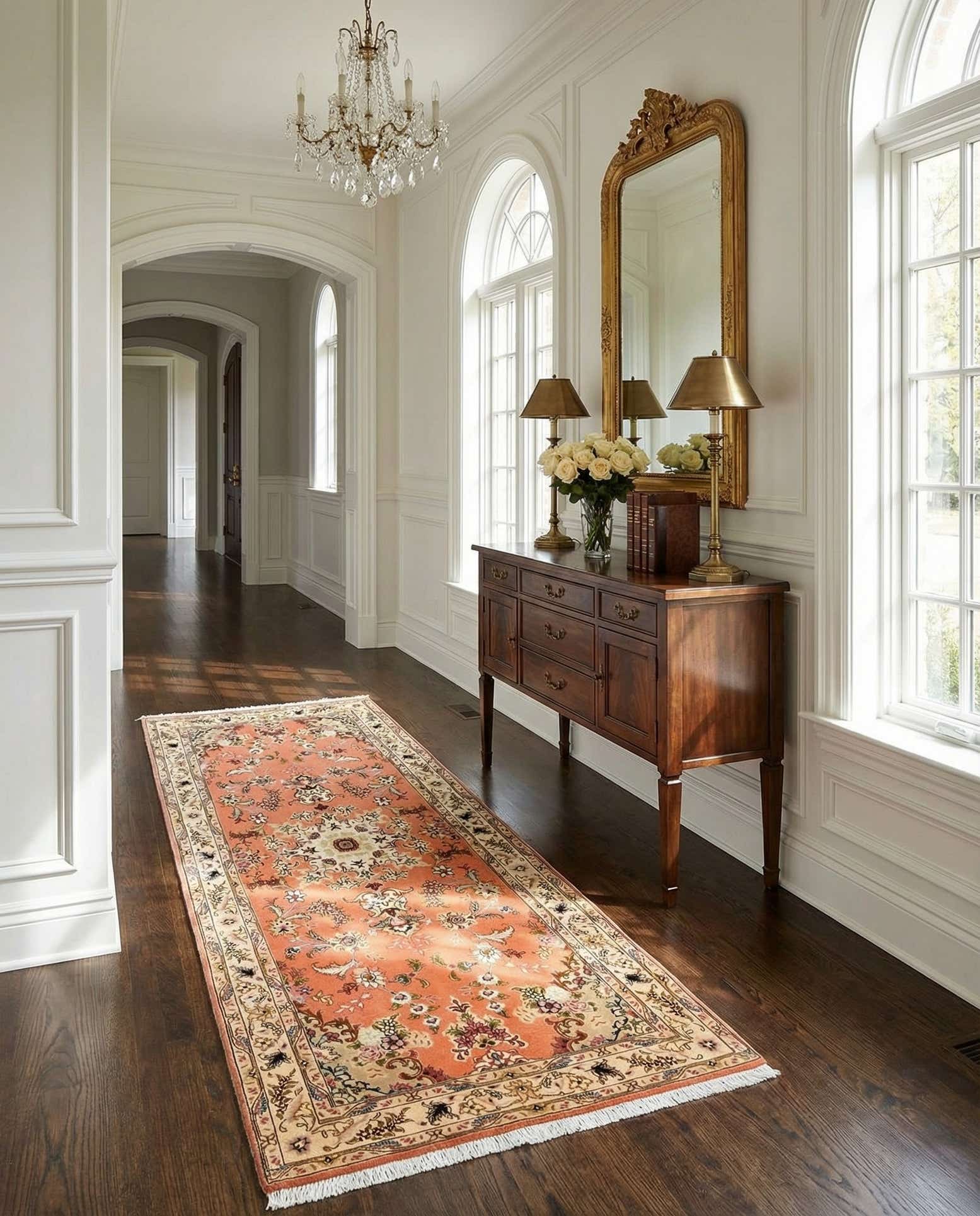 2' 7 x 6' 9 Tabriz Runner Rug