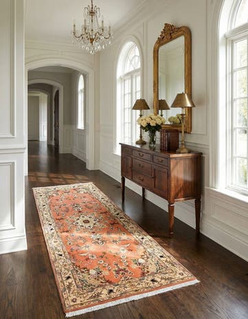 2' 7 x 6' 9 Tabriz Runner Rug