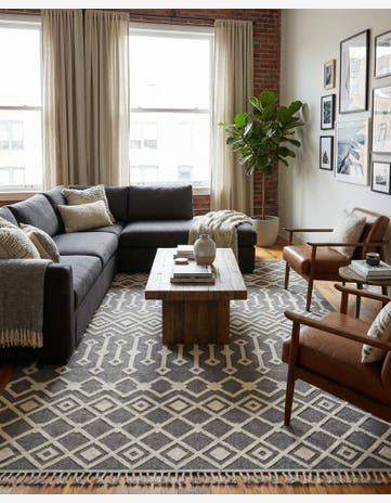 Charcoal Arlo Rug