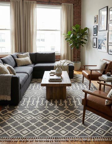 Charcoal Arlo Rug