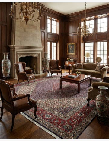 9' 11 x 12' 8 Tabriz Mahi Rug